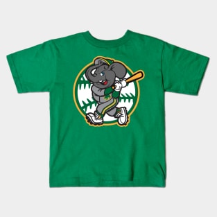 Oakland A's Elephant Baseball Kids T-Shirt